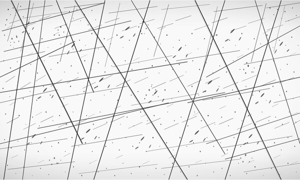 Distressed white metal surface with deep scratches. Industrial steel texture with dark scuff marks. Grungy metallic background for urban design.