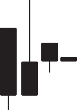Black candlestick pattern