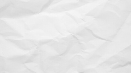 Fototapeta premium White wrinkled crumpled paper sheet texture background