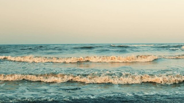 ocean, with waves and water