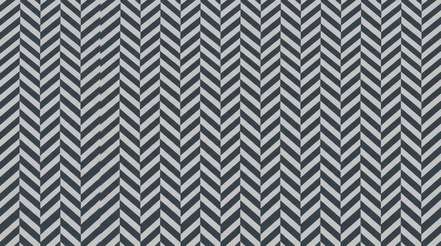 Modern charcoal and light grey herringbone geometric seamless pattern