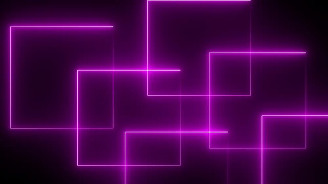 abstract purple background with lines glow dimming 4k