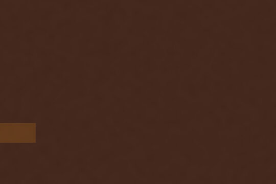 Dark brown matte surface texture with a rectangular geometric shape in the lower left corner