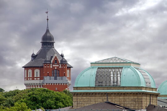 Wasserturm um Museumskuppel Braunschweig