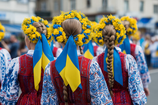 Independence day of Ukraine. 24th of August
