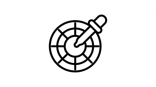 colour wheel animation icon