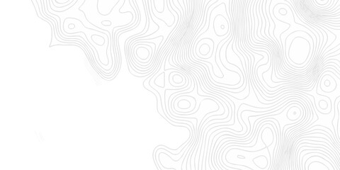 Abstract topography pattern seamless lines sea map modern design white background. Abstract digital topographic contour map concept space geometric strip grid line. Natural discovery of maps. © coal digger