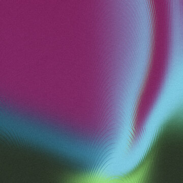 Granulated magenta and electric cyan gradient background, deep emerald green with lime accents, subtle wavy digital texture, pervasive noise, ideal for futuristic web banners.