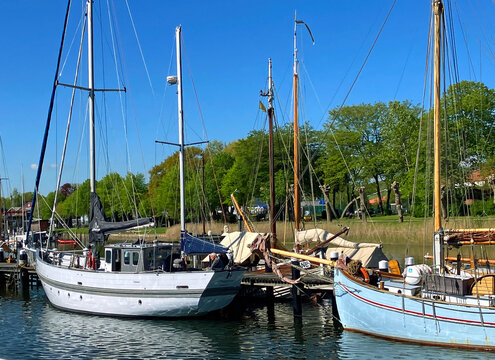 Segelboot auf der Schlei
