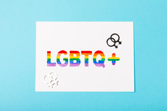 LGBT flag on a bright colored background. Gay pride. Rainbow flag symbol of love or LGBT pride concept. pride month. Celebrate pride festival, liberty right, freedom, proud to be equal and legal marri