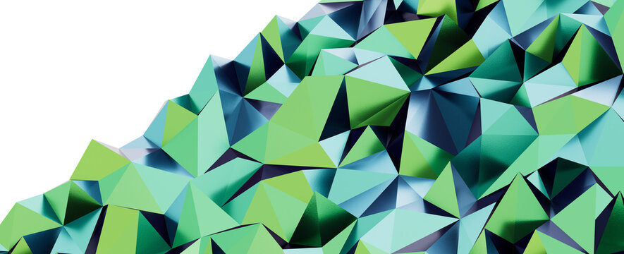 Geometric abstract background with sharp edges resembling a mountain range