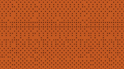 Obraz premium Seamless burnt orange dot grid pattern background for modern graphic design projects.