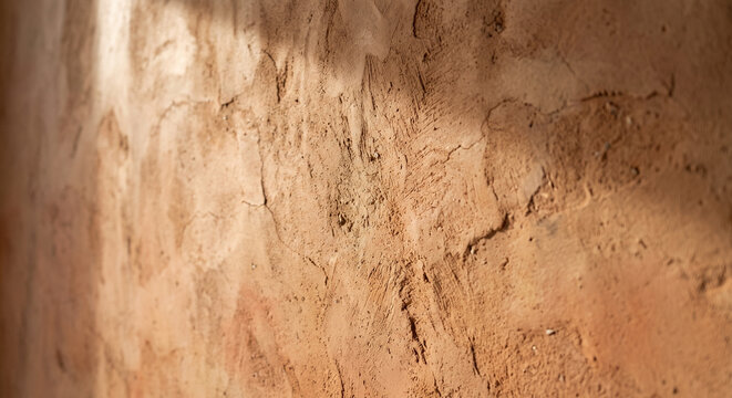 Handcrafted Clay Plaster Wall Texture