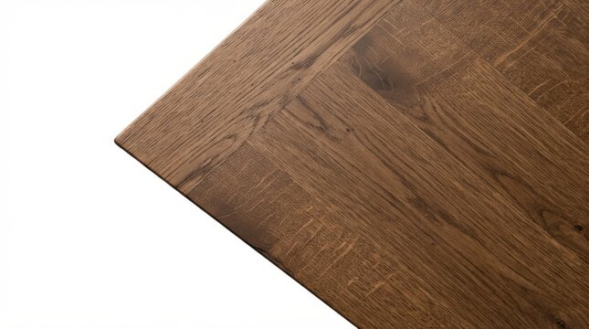 Close up of Herringbone Patterned Wooden Tabletop