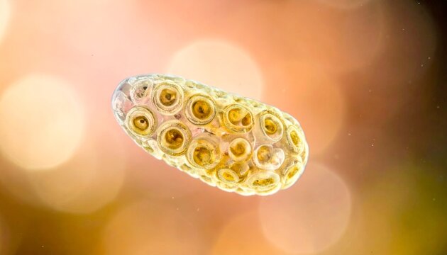 アメーバ状の微生物のイメージ画像