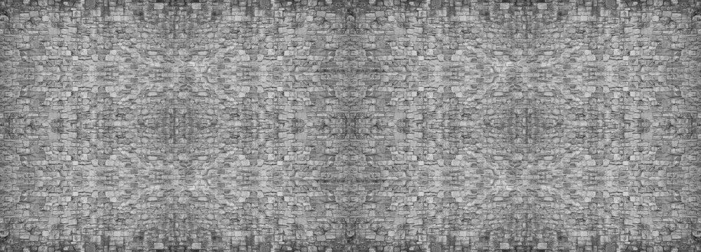  floor flooring cobbles square textured wall castle fence made of natural grey brown stones rocks bricks Front top aerial view