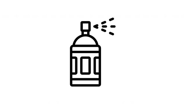spray animation icon