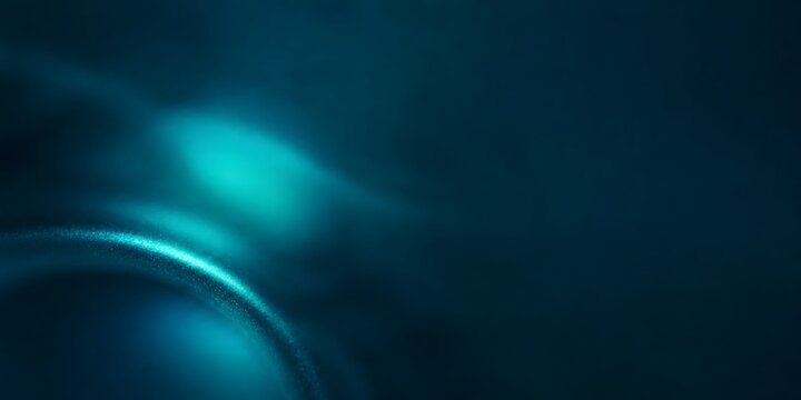 Abstract glowing flowing energy lines or waves focusing on details