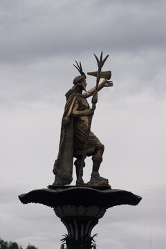 Cusco, Provincia de Cusco, Peru - October 16, 2018: Monument to General Jos&eacute; de San Mart&iacute;n in Buenos Aires, Argentina