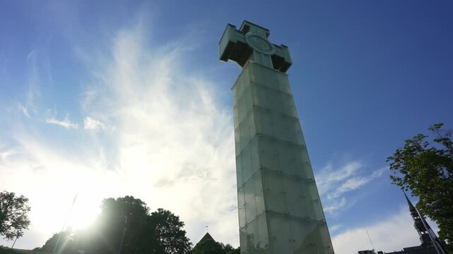 War of Independence Victory Column on Freedom Square in Tallinn.