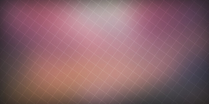 Abstract blurred background with diamond grid pattern and soft color gradients.