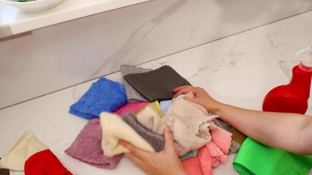 Choosing Cleaning Materials: Innovative Microfiber Solutions and Color-coded Kits for Efficiency