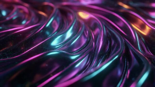 Abstract colorful swirling pattern animation