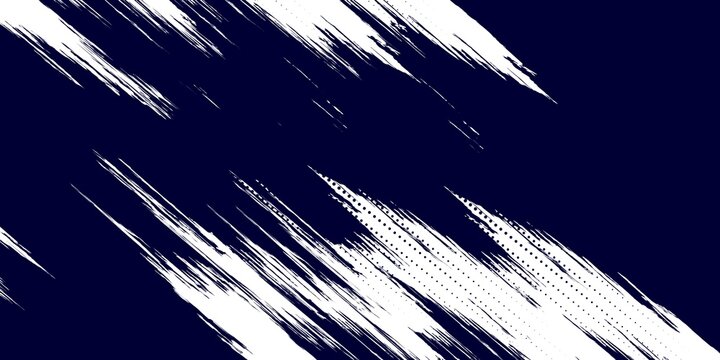 Dots halftone white \u0026 blue color pattern gradient grunge texture background. Dots pop art comics sport style vector illustration
