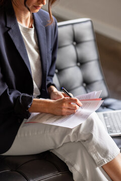 Desk-free paperwork