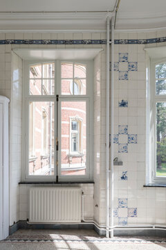 radiator in kitchen