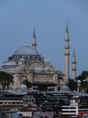 Obraz premium Traditional Ottoman mosque in the heart of Istanbul