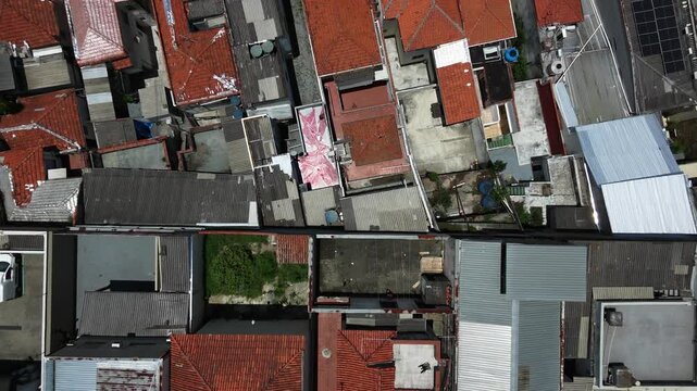 Aerial view of the Mooca neighborhood, in the East Zone of S&atilde;o Paulo, Brazil.
