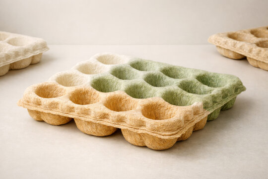 Compostable Protective Packaging with Advanced Sustainable Material Design