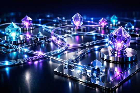 Quantum Photonic Network with Advanced Optical Computing Technology
