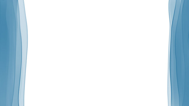 Solid blue vertical painted stripe overlay on transparent. PNG graphic element for modern borders, vertical dividers, and artistic layouts.
