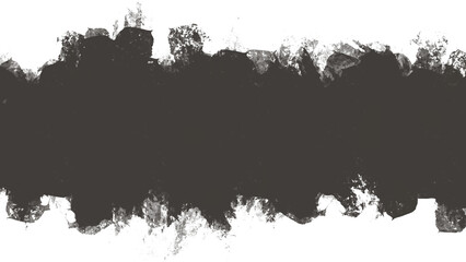 Fototapeta premium Solid dark charcoal grey painted block element overlay. PNG design element for modern text backgrounds, artistic boxes, and creative layouts. 