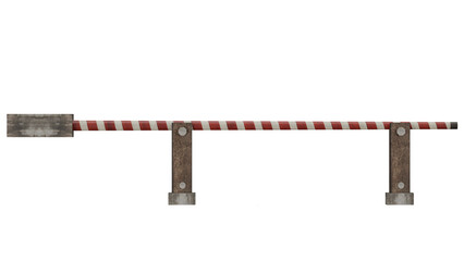 Checkpoint Road Barrier Security Gate © G Graphic & Motion