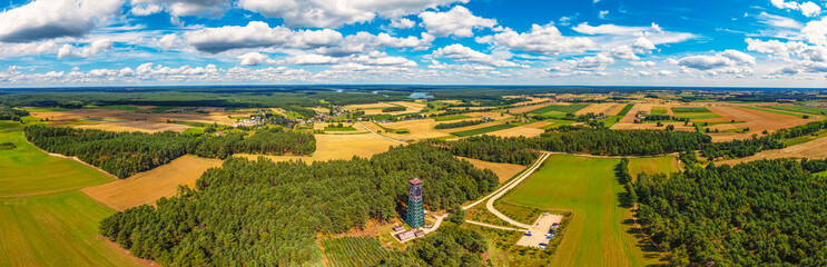 Wieża widokowa w Przytarni na Kaszubach © Aleksandra