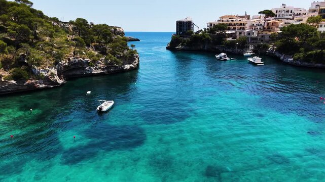 Puero Figuera, Mallorca at summer, Spain