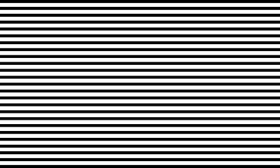 Bold black and white horizontal stripes forming a simple and classic background texture, ideal for graphic design, retro themes, parallelism and clean visual layouts. © OFFDESIGN
