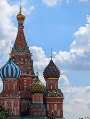 Moscow, Russia, August 4, 2026. The domes of St. Basil's Cathedral. © Dmirii