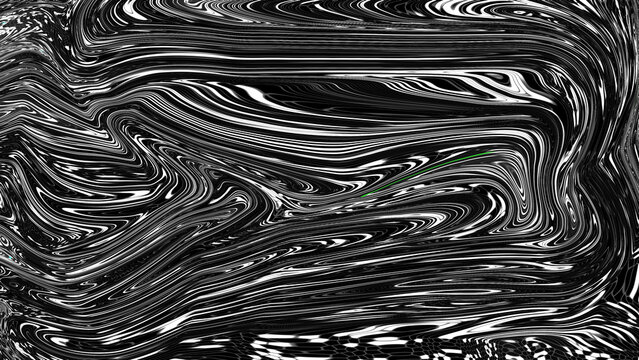 Abstract black and white liquid marble texture