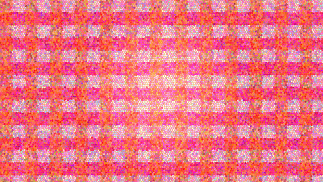 Pink and red checkered gingham fabric pattern