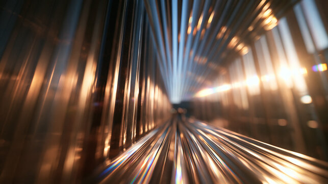 Futuristic Abstract Technology Background with Glowing Light Lines