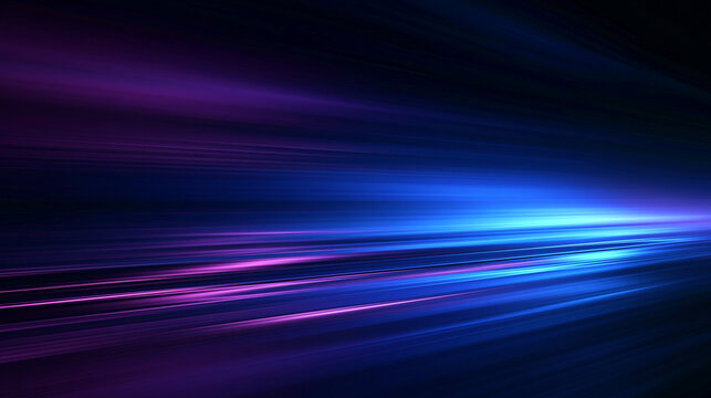 Abstract High Speed Light Trails Technology Motion Background
