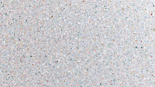 Light Gray Terrazzo Floor Surface Texture Background