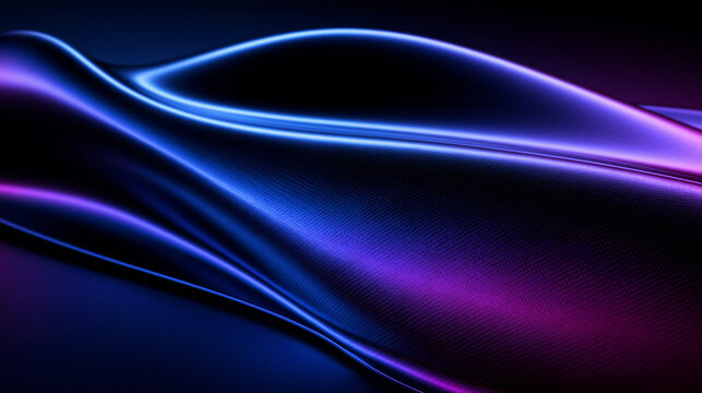 Futuristic Automotive Concept Abstract Background with Neon Lights