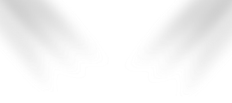 Abstract soft light rays and smooth gradients, elegant texture for design presentation or wallpaper, clean and minimalist style isolated on transparent background