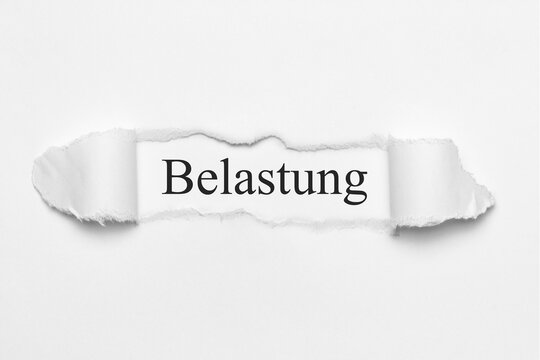 Belastung