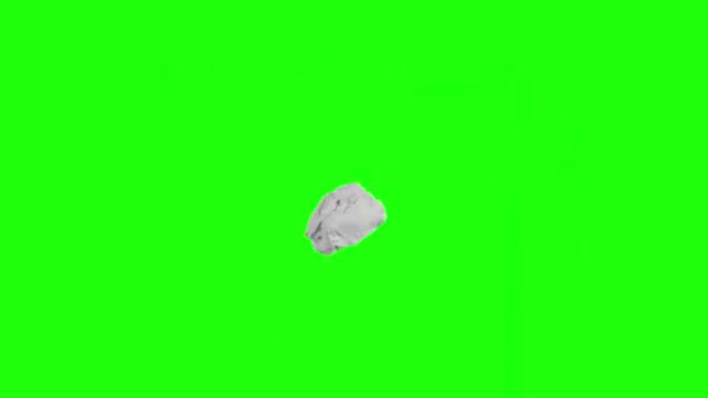 Torn Paper Transitions on Green Screen Background, Stop motion, Torn Paper Transitions on Green Screen